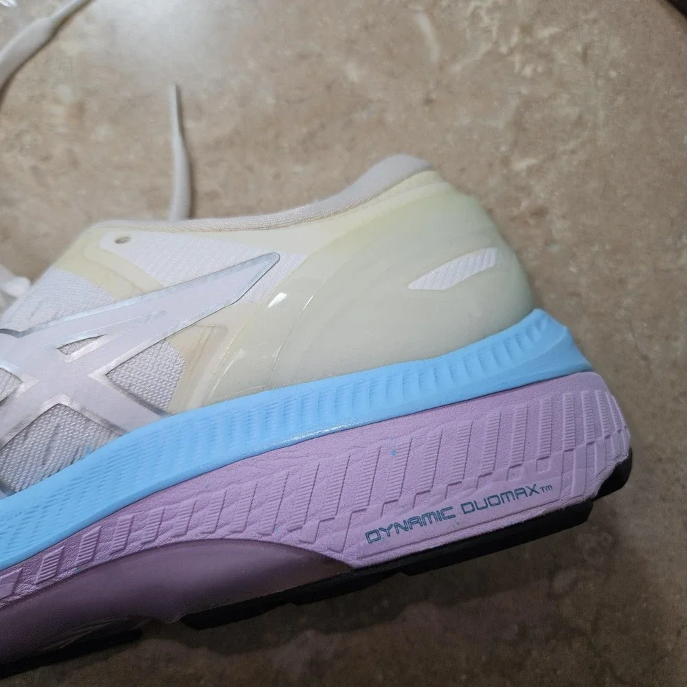 ASICS GT-2000 10 Running Shoes Womens Size 10 White Pastel‎ FlyteFoam 1012A649